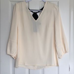 Bow back blouse